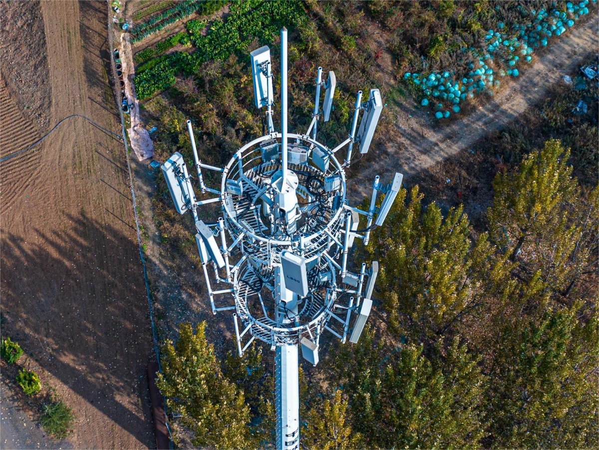 torre de antena de telecomunicaciones