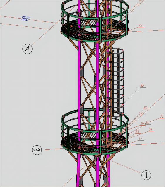 diseño y fabricación de torres