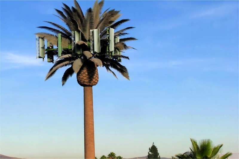 torre de palmera biónica