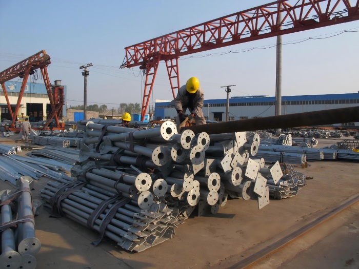 tubular steel telecom tower