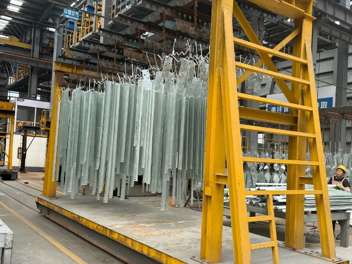 galvanized angle steel tower