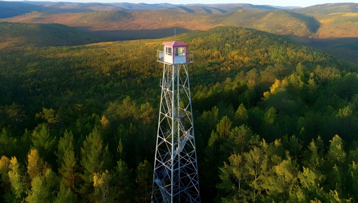 observation guard tower