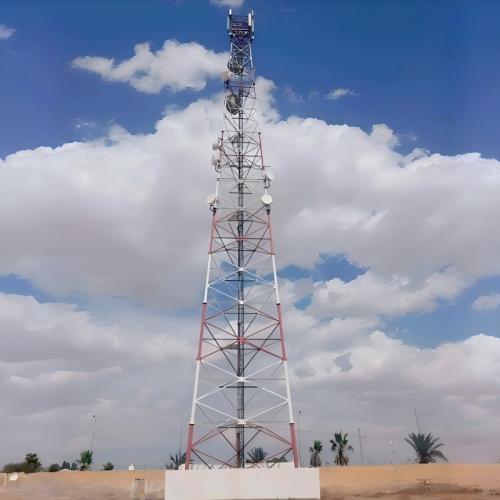3 Legged tubular steel cell tower