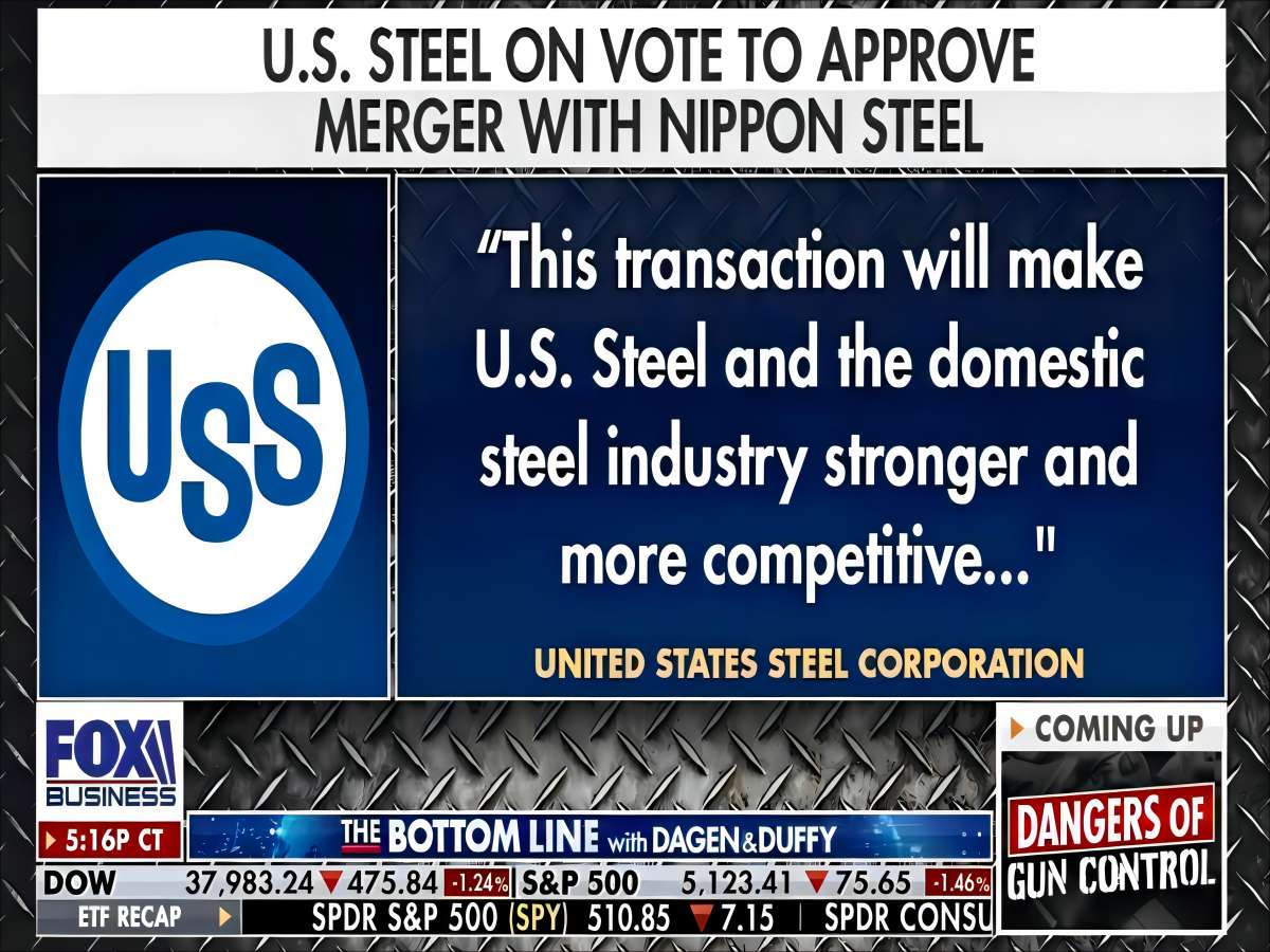 Los accionistas de US Steel aprueban la venta de la empresa a Nippon Steel