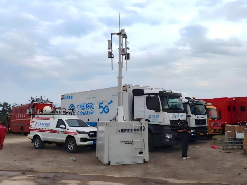 Gabinete de telecomunicaciones de emergencia en China
