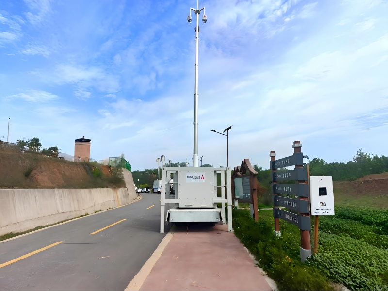 Gabinete de telecomunicaciones de emergencia en China
